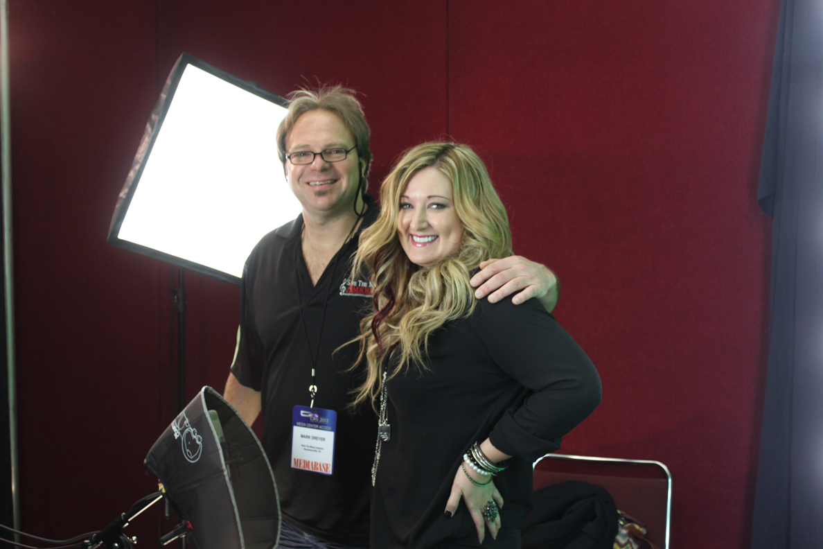 Erica Nicole and Mark Dreyer at  4 Save The Music America PSA Taping CRS